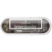 Maquillage Sourcils Essence Brow Powder Poudre À Sourcils 02-dark amp;...