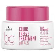 Soins cheveux Schwarzkopf BC COLOR FREEZE treatment mask 200 ml