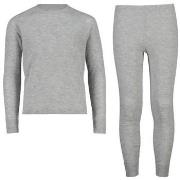 Sweat-shirt enfant Cmp JR SET SWEAT AND PANT GREY MELANGE S