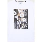 T-shirt enfant BOSS T-shirt enfant en coton avec imprimé