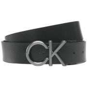 Ceinture Calvin Klein Jeans Ceinture en cuir homme Ref 59106 BAX Noir