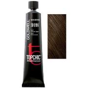 Soins cheveux Goldwell TOPCHIC permanent hair color 5B@BK 60 ml