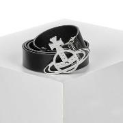 Ceinture Vivienne Westwood LINE ORB BUCKLE BELT/SILVER