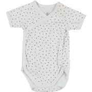 Bodys Petit Bateau Body blanc, rouge