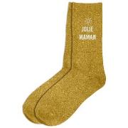 Chaussettes Sud Trading Paire de chaussettes paillettes jolie maman ro...