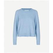 Pull Samsoe Samsoe Nor Sweater Blue