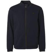 Sweat-shirt No Excess Cardigan Zippé Bleu Foncé