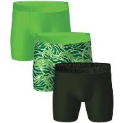 Caleçons Björn Borg Performance Boxers Lot de 3 Vert