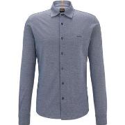 Chemise BOSS Chemise Mysoft Melanger Bleu