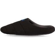 Chaussons Isotoner Chaussons mules Homme Noir Chevron