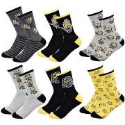 Chaussettes enfant Les Minions Pack de 6 Paires 3787