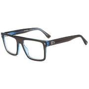 Lunettes de soleil Dsquared ICON 0012 Cadres Optiques, Maron, 54 mm