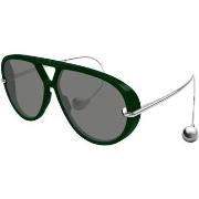 Lunettes de soleil Bottega Veneta BV1273S Lunettes de soleil, Vert/Gri...