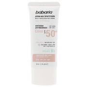 Soins corps &amp; bain Babaria SOLAR Crème Anti-Taches Color SPF50+ - ...