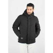 Parka Paragoose Doudoune Longue Noire Homme avec Capuche - Imperméable...