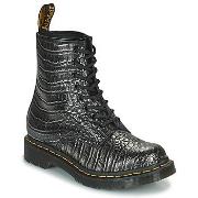 Boots Dr. Martens 1460 GUNMETAL WILD CROC EMBOSS