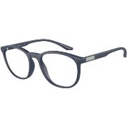 Lunettes de soleil Emporio Armani EA3229 Cadres Optiques, Bleu/Transpa...