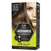 Soins cheveux Llongueras Coloration Color Advance 6,24-marron macadami...