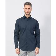 Chemise Gazzarrini Chemise bleue en coton à manches longues