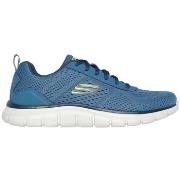 Baskets Skechers ZAPATILLAS DE CORDONES AZUL Track - Leshur 232758