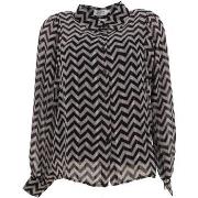 Chemise Molly Bracken Woven shirt black/white ginny ladies