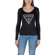 T-shirt Guess LS CN SHINY TRIANGLE W5RI65 J1314