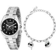 Bijoux Karl Lagerfeld Montre en acier inoxydable