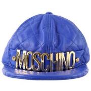 Chapeau Moschino Casquette en cuir