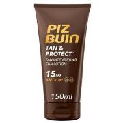 Soins corps &amp; bain Piz Buin Lotion Solaire Tan Protect SPF 15 150 ...