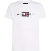 T-shirt Tommy Hilfiger Hilfiger Flag Embro