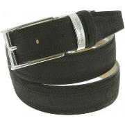 Ceinture Emporio Balzani ceinture en cuir nubuck new noir