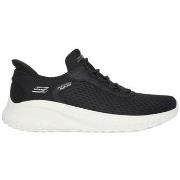 Baskets Skechers BASKETS SLIP-INS BOBS SQUADS IN COLOR NOIR