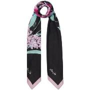 Echarpe Liu Jo Foulard noir à fleurs