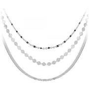 Collier Sc Bohème B2304-ARGENT+B2392-ARGENT+B2380-NOIR