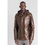 Veste Serge Pariente TAGGART HOOD BUFFLE MOCCA