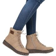 Bottines Rieker y3421-20 beige