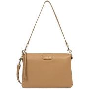 Sac a main LANCASTER Sac porte travers Ref 529-74 Camel 29*20*6 cm