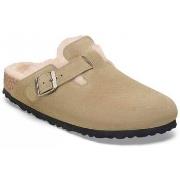 Mocassins BIRKENSTOCK Boston Suede Taupe