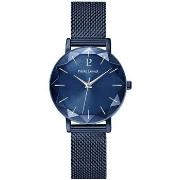 Montre Pierre Lannier MULTIPLES Cadran Bleu Bracelet Acier milanais Bl...