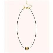 Collier Mya Bay Black Talisman Necklace Or