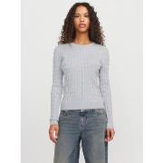 Pull Jjxx 12264850 CARA CONFY CABLE-LIGHT GREY MELANGE