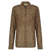 Chemise MICHAEL Michael Kors CHEETAH BTN DOWN BLS