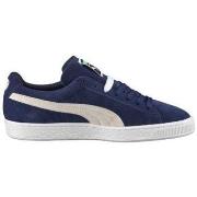 Baskets basses Puma Chaussures Suede Peacoat Bleu Marine - Blanc