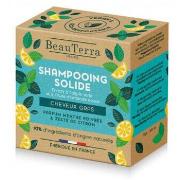 Soins cheveux Beauterra SOLIDE shampooing menthe et zeste de citron 75...