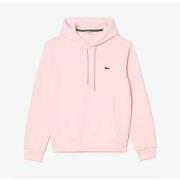 Polaire Lacoste Sweat à capuche rose