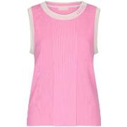 Blouses Liu Jo Top rose en maille