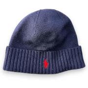 Bonnet enfant Ralph Lauren Bonnet Bleu - 4 ans