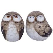 Statuettes et figurines Signes Grimalt Figure Owl 2 Unités