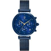 Montre Pierre Lannier LUTECIA Cadran Bleu Bracelet Acier milanais Bleu