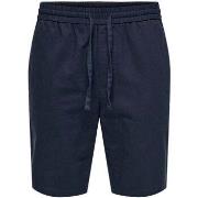 Short Only &amp; Sons ONSLINUS 0007COT LIN SHORT NOOS